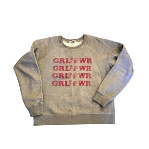 Rebecca Minkoff Girl Power Sweatshirt GRL PWR